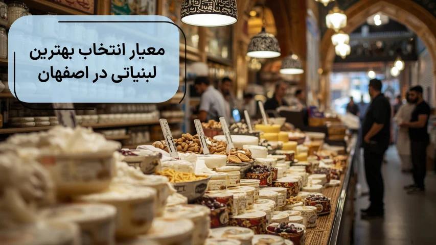 معیار انتخاب بهترین لبنیاتی در اصفهان