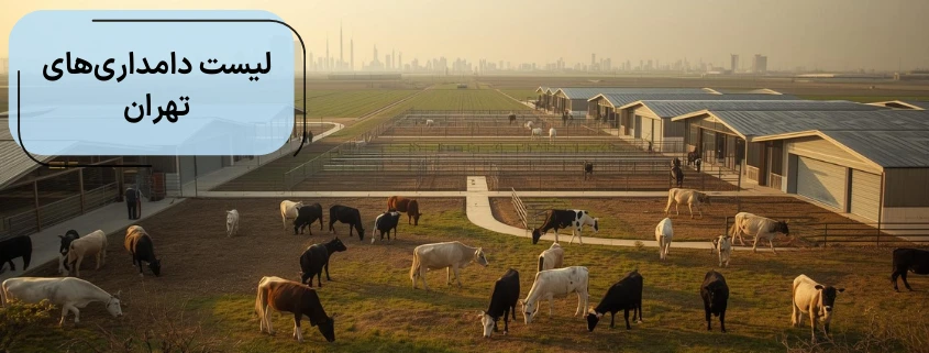بهترین دامداری‌ های تهران