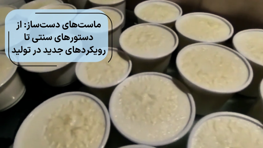 ماست های دست ساز از دستورهای سنتی تا رویکردهای جدید در تولید